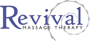 Logo designed by Jigsaw Design for Revival Massage Therapy